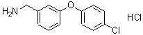 CAS#: 154108-30-2， 1-[3-(4-Chlorophenoxy)Phenyl]Methanamine Hydrochloride (1:1)