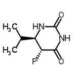CAS#: 154121-09-2， (5R,6R)-5-Fluoro-6-Isopropyldihydro-2,4(1H,3H)-Pyrimidinedione