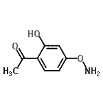 CAS#: 154317-49-4， 1-[4-(Aminooxy)-2-Hydroxyphenyl]Ethanone