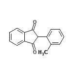 CAS#: 15432-97-0， 2-(2-Methylphenyl)-1H-Indene-1,3(2H)-Dione
