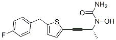 CAS 登录号：154355-76-7， 1-[(2R)-4-[5-[(4-氟苯基)甲基]噻吩-2-基]丁-3-炔-2-基]-1-羟基脲