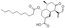 CAS#: 154381-70-1， (4S,4aR,5S,8R,8aS)-4-Decanoyloxy-5-Methyl-7-Oxo-8-(3-Oxoprop-1-En-2-Yl)-4,4a,5,6,8,8a-Hexahydro-3H-Naphthalene-2-Carboxylic Acid