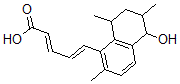 CAS#: 154445-08-6， (2E,4E)-5-(5-Hydroxy-2,6,8-Trimethyl-5,6,7,8-Tetrahydronaphthalen-1-Yl)Penta-2,4-Dienoic Acid