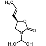 CAS#: 154475-73-7， (5R)-3-Isopropyl-5-[(1E)-1-Propen-1-Yl]-1,3-Oxazolidin-2-One