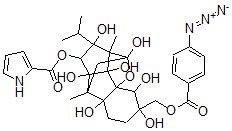 CAS#: 154504-97-9， 9-Hydroxy-21-(4-azidobenzoyloxy)-9-epiryanodine