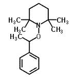 CAS#: 154554-67-3， 2,2,6,6-Tetramethyl-1-(1-Phenylethoxy)Piperidine