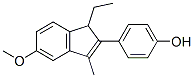 CAS#: 154569-21-8， 4-(1-Ethyl-5-Methoxy-3-Methyl-1H-Inden-2-Yl)Phenol