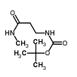 CAS 登录号：154656-94-7， 叔-丁基N-(3-甲基氨基-3-氧代-丙基)氨基甲酸酯