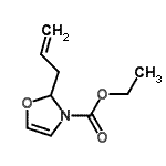CAS#: 154776-06-4， Ethyl 2-Allyl-1,3-Oxazole-3(2H)-Carboxylate