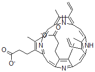 结构式 CAS# 15489-47-1, 血晶素