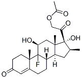 CAS#: 1549-35-5， 9-Fluoro-11beta,17,21-Trihydroxy-16beta-Methylpregn-4-Ene-3,20-Dione 21-Acetate