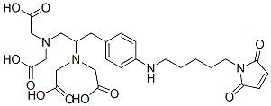 CAS#: 155015-71-7， 2-[[1-(Bis(Carboxymethyl)Amino)-3-[4-[5-(2,5-Dioxopyrrol-1-Yl)Pentylamino]Phenyl]Propan-2-Yl]-(Carboxymethyl)Amino]Acetic Acid
