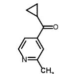 CAS#: 155047-87-3， Cyclopropyl(2-Methyl-4-Pyridinyl)Methanone