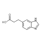 CAS#: 155049-54-0， 3-(1H-Benzimidazol-5-Yl)Propanoic Acid