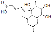 CAS#: 155111-89-0， (2E,4E)-5-(1,3,4-Trihydroxy-2,6,8-Trimethyl-3,4,4a,5,6,7,8,8a-Octahydro-2H-Naphthalen-1-Yl)Penta-2,4-Dienoic Acid