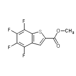CAS#: 155167-42-3， Methyl 4,5,6,7-Tetrafluoro-1-Benzothiophene-2-Carboxylate