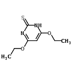 CAS#: 155198-69-9， 4,6-Diethoxy-2(1H)-Pyrimidinethione