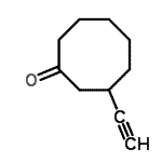 CAS#: 155222-55-2， 3-Ethynylcyclooctan-1-One