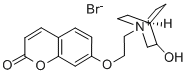CAS#: 155272-59-6， 7-[2-(8-Hydroxy-1-Azoniabicyclo[2.2.2]Octan-1-Yl)Ethoxy]Chromen-2-One Bromide