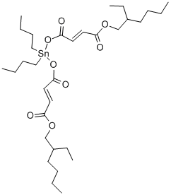 CAS#: 15546-12-0， 2-Ethylhexyl 6,6-Dibutyl-14-Ethyl-4,8,11-Trioxo-5,7,12-Trioxa-6-Stannaoctadeca-2,9-Dienoate