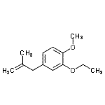 CAS#: 155583-50-9， 2-Ethoxy-1-Methoxy-4-(2-Methyl-2-Propen-1-Yl)Benzene