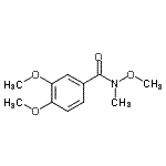 CAS#: 155586-38-2， N,3,4-Trimethoxy-N-Methylbenzamide
