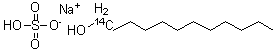 CAS#: 155614-07-6， 1-Dodecanol-1-14C hydrogen sulfate sodium salt