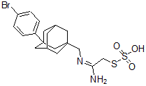 CAS#: 155622-15-4， 1-[[(1-Amino-2-Sulfosulfanylethylidene)Amino]Methyl]-3-(4-Bromophenyl)Adamantane