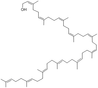 CAS 登录号:15575-14-1, 十一异戊烯醇