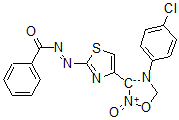 CAS#: 155811-89-5， N-[[4-[4-(4-Chlorophenyl)-2-Oxido-5H-1,2,4-Oxadiazol-2-Ium-3-Yl]-1,3-Thiazol-2-Yl]Imino]Benzamide