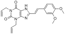 CAS#: 155814-27-0， 8-[(E)-2-(3,4-Dimethoxyphenyl)Ethenyl]-1,3-Di(Prop-2-Enyl)-7H-Purine-2,6-Dione