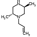 CAS#: 155836-78-5， (2R,5S)-1-Allyl-2,5-Dimethylpiperazine