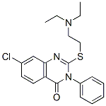 CAS#: 15589-07-8， 7-Chloro-2-[[2-(Diethylamino)Ethyl]Thio]-3-Phenylquinazolin-4(3H)-One
