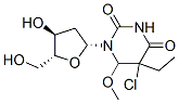 CAS#: 155892-41-4， (5R,6R)-5-Chloro-5-Ethyl-1-[(2R,4S,5R)-4-Hydroxy-5-(Hydroxymethyl)Oxolan-2-Yl]-6-Methoxy-1,3-Diazinane-2,4-Dione