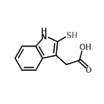 CAS#: 156135-50-1， (2-Sulfanyl-1H-Indol-3-Yl)Acetic Acid