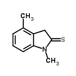 CAS#: 156136-53-7， 1,4-Dimethyl-1,3-Dihydro-2H-Indole-2-Thione