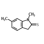 CAS#: 156136-67-3， 1,6-Dimethyl-1,3-Dihydro-2H-Indole-2-Thione