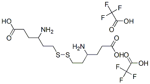 CAS#: 156143-51-0， (4S)-4-Amino-6-[(3S)-3-Amino-6-Hydroxy-6-Oxohexyl]Disulfanylhexanoic Acid, 2,2,2-Trifluoroacetic Acid