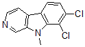 CAS#: 156312-10-6， 7,8-Dichloro-9-Methylpyrido[3,4-b]Indole