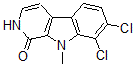 CAS#: 156312-11-7， 7,8-Dichloro-9-Methyl-2H-Pyrido[3,4-b]Indol-1-One