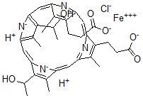 CAS#: 15632-20-9， Hematohemin IX