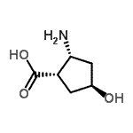 CAS#: 156406-07-4， (1S,2R,4S)-2-Amino-4-Hydroxycyclopentanecarboxylic Acid