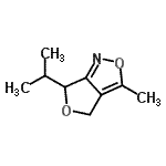 CAS#: 156523-86-3， 6-Isopropyl-3-Methyl-4H,6H-Furo[3,4-c][1,2]Oxazole