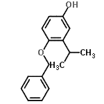 CAS#: 156740-94-2， 4-(Benzyloxy)-3-Isopropylphenol