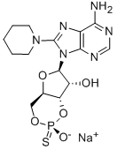 CAS#: 156816-36-3， 8-(1-Piperidinyl)-Adenosine Cyclic 3',5'-[Hydrogen (R)-Phosphorothioate]