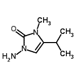 CAS#: 156948-32-2， 1-Amino-4-Isopropyl-3-Methyl-1,3-Dihydro-2H-Imidazol-2-One