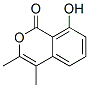 CAS#: 1570-27-0， 8-Hydroxy-3,4-Dimethyl-1H-2-Benzopyran-1-One