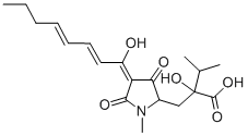 CAS#: 157148-06-6， 2-Hydroxy-2-[[5-Hydroxy-1-Methyl-4-[(2E,4E)-Octa-2,4-Dienoyl]-3-Oxo-2H-Pyrrol-2-Yl]Methyl]-3-Methylbutanoic Acid