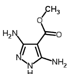 CAS#: 1572-13-0， Methyl 3,5-Diamino-1H-Pyrazole-4-Carboxylate