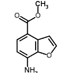 CAS#: 157252-27-2， Methyl 7-Aminobenzofuran-4-Carboxylate